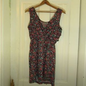 REVERSIBLE floral dress
